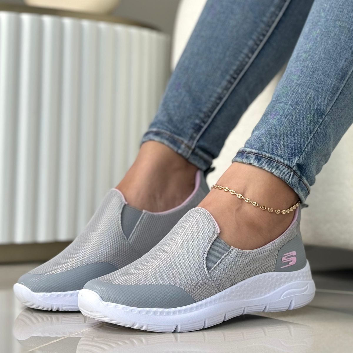 Zapatillas Deportivo Media Malla