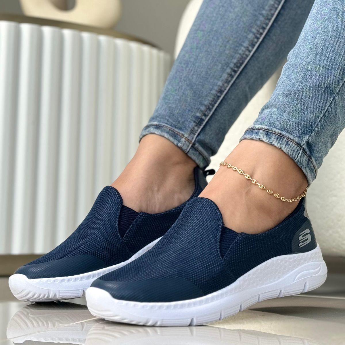 Zapatillas Deportivo Media Malla